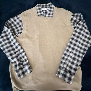 V-Neck Sleeveless Sweater Vest